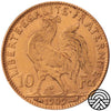 Francja, 10 Franków, 1909 r. Kogut Najrzadszy rocznik!