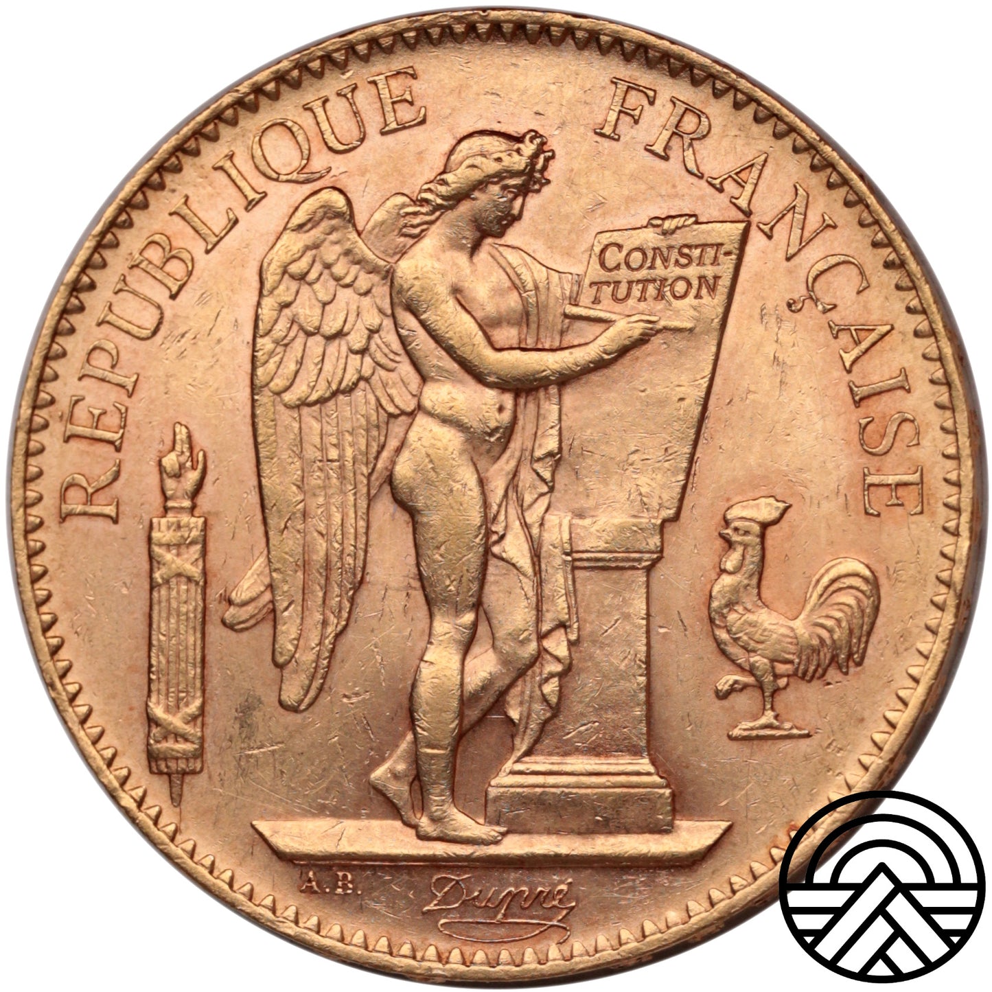 Francja, 100 Franków 1907 r. "Anioł" Paryż