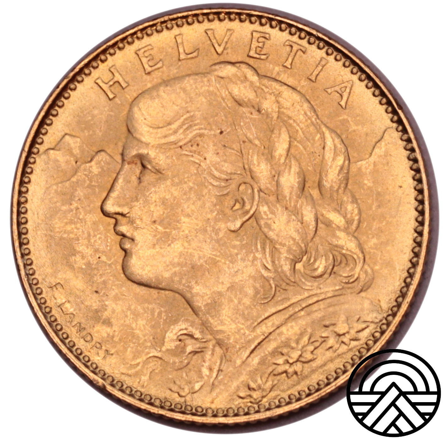 Szwajcaria, 10 Franków, 1922 r.