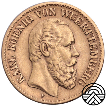 Niemcy, Wirtembergia, 10 Marek 1878 r.