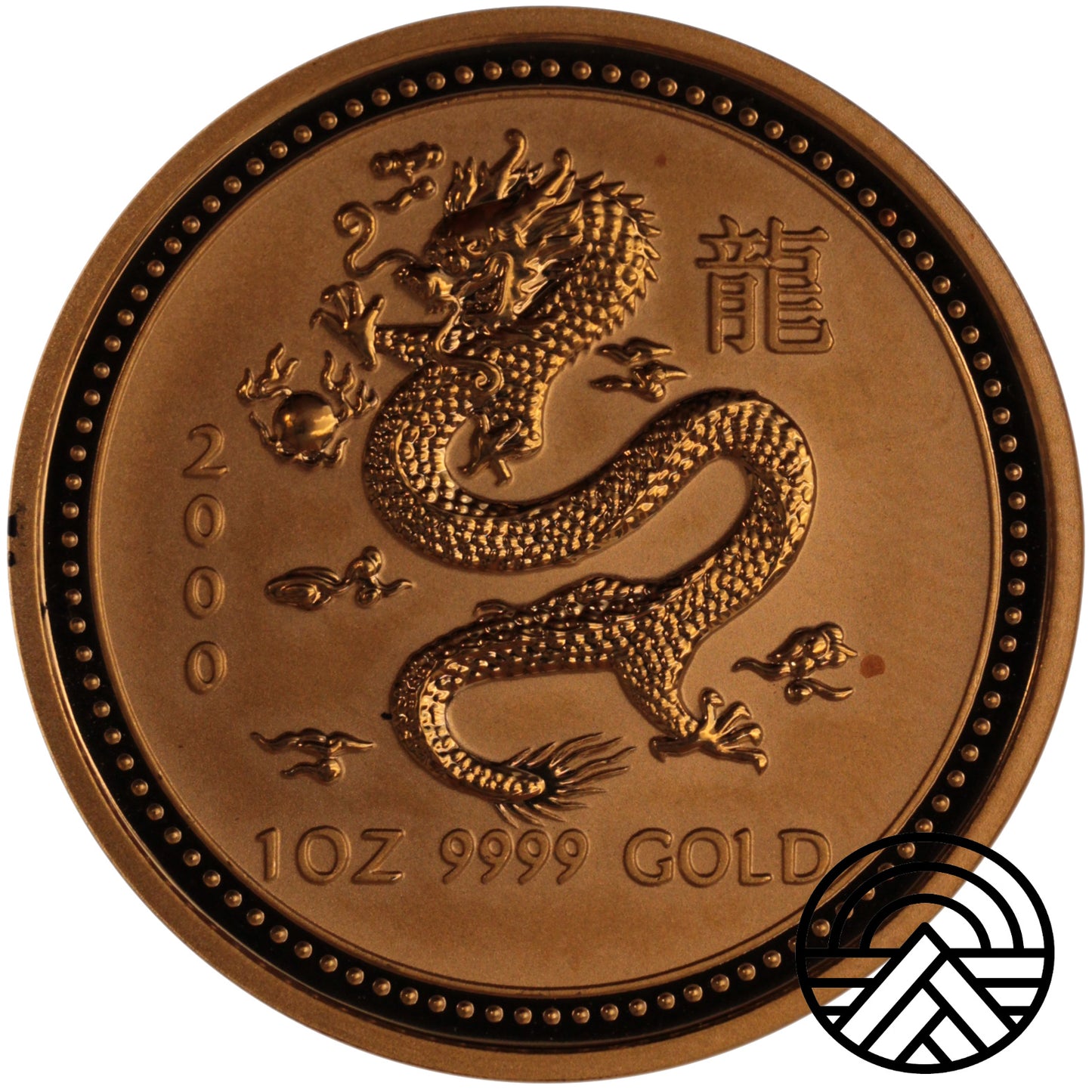 Australia, 100 Dolarów 2000 r. "Rok smoka"