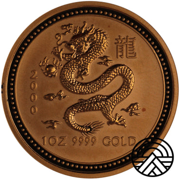 Australia, 100 Dolarów 2000 r. "Rok smoka"