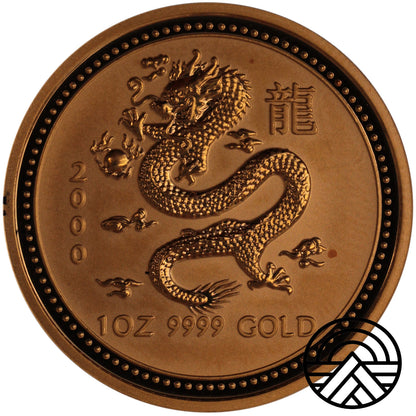 Australia, 100 Dolarów 2000 r. "Rok smoka"
