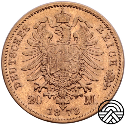 Niemcy, Wirtembergia, 20 Marek 1873 r.
