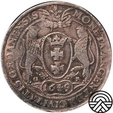 Polska, Jan II Kazimierz Waza, Talar, 1649 r.