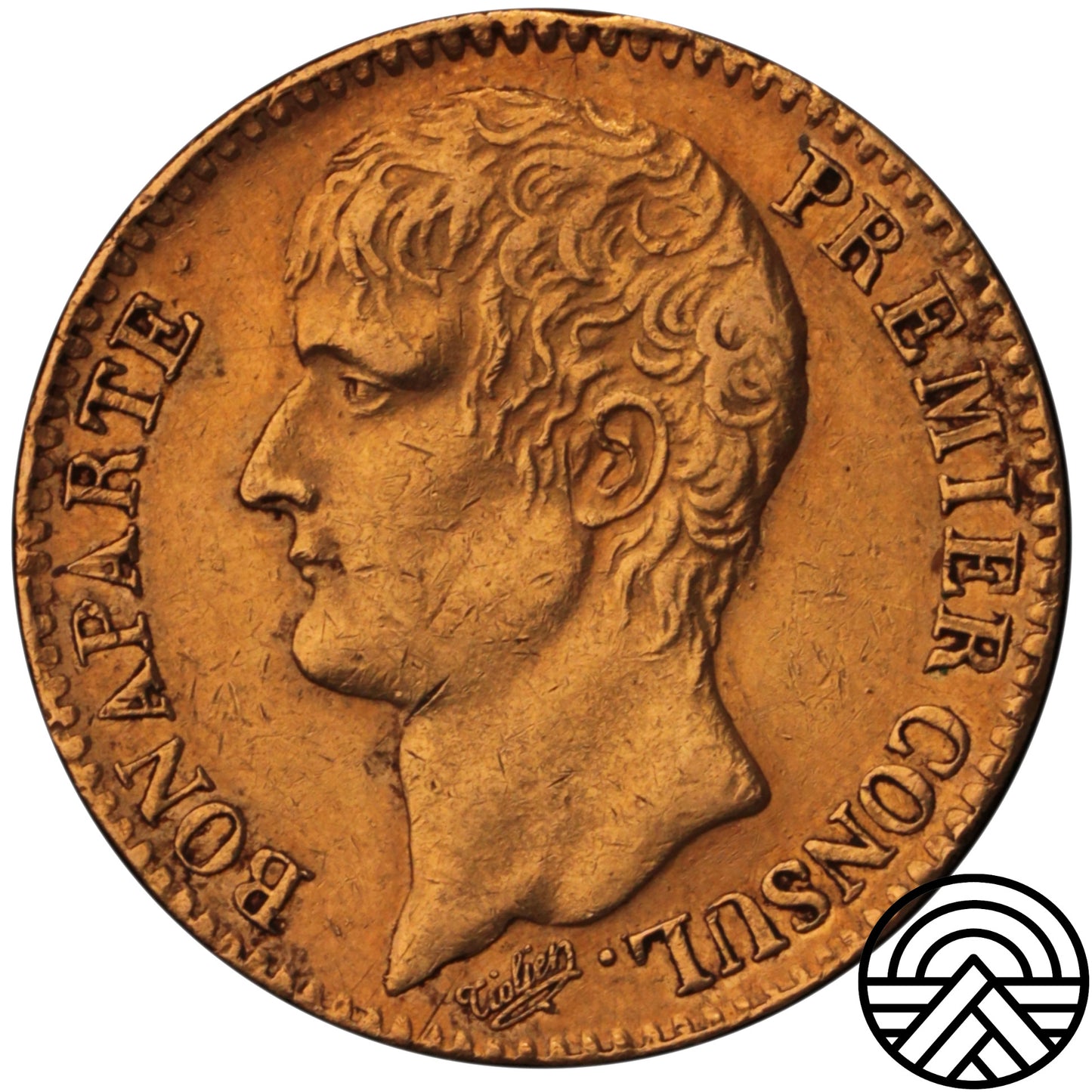 Francja, 40 Franków, AN 12 Paryż