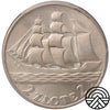 Polska, 2 Złotych, 1936 r. Żaglowiec PCGS MS 64