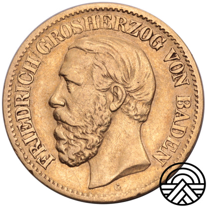 Niemcy, Baden, 10 Marek 1873 r.