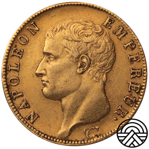 Francja, Napoleon I, 40 Franków AN 13 Paryż