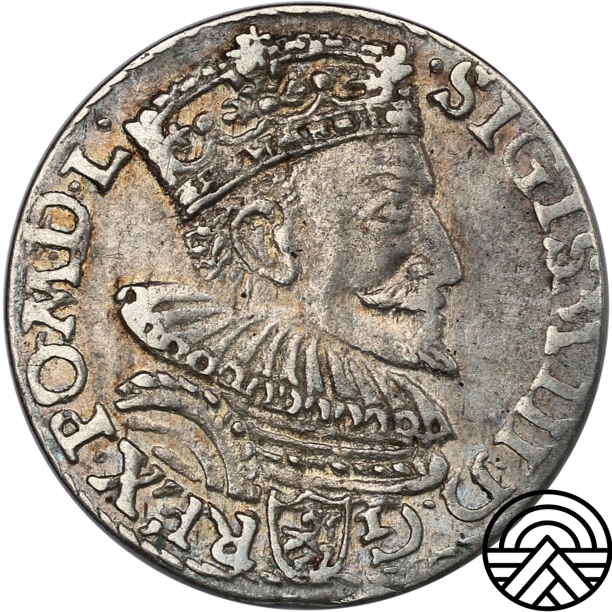 Polska, Zygmunt III Waza, Trojak, 1594 r. Malbork