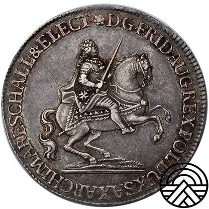 Polska, August III Sas, 2/3 Talara, 1742 r. Drezno