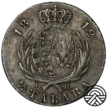 Polska, Fryderyk August I, 1/3 Talara, 1812 r.