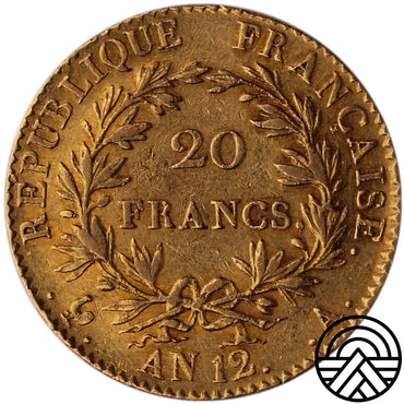 Francja, 20 Franków AN 12