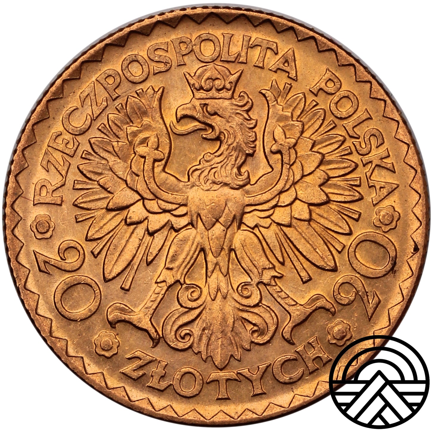 Polska, 20 Złotych 1925 r. Bolesław Chrobry