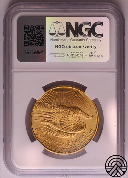 USA, 20 Dolarów 1908 r. NGC MS 64