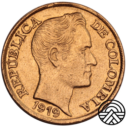Kolumbia, 5 Peso, 1919 r.
