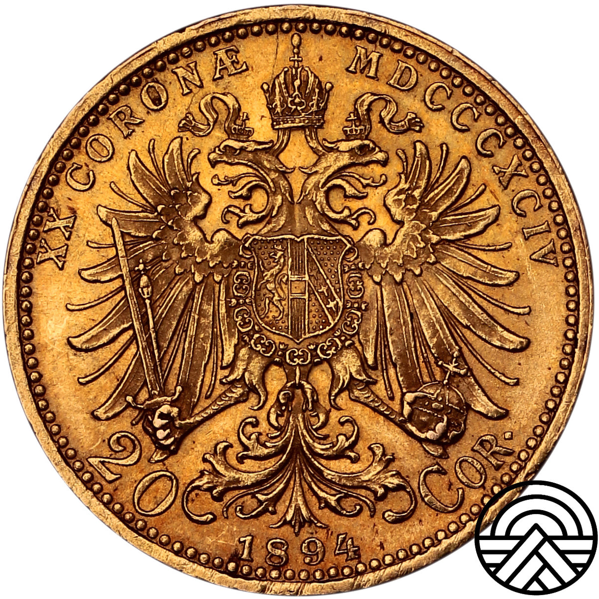 Austria, 20 Koron, 1894 r. P