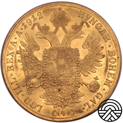 Austria, 4 Dukaty 1912 r.