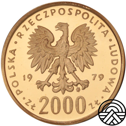Polska, 2000 Złotych, 1979 r. Maria Curie