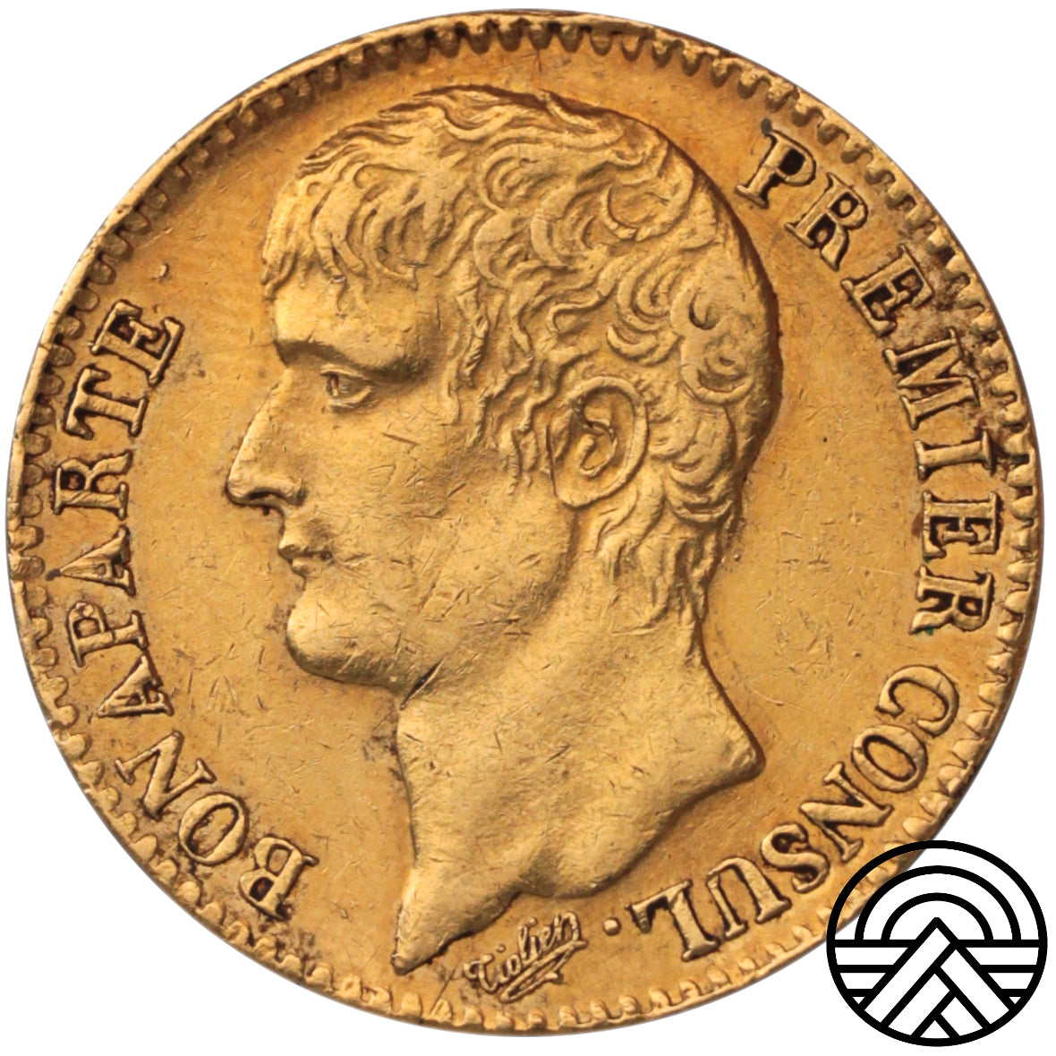 Francja, 40 Franków, AN 12 Paryż