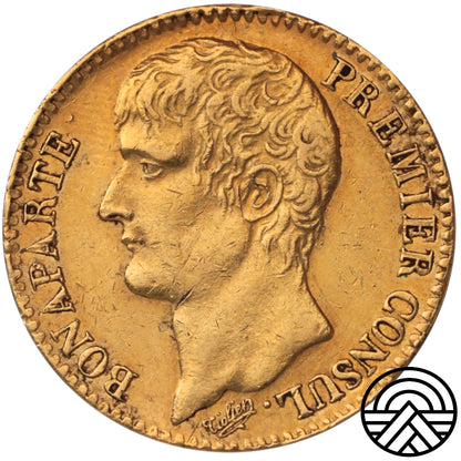 Francja, 40 Franków, AN 12 Paryż