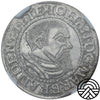 Niemcy, Śląsk, Jan I Kostrzyński, Grosz, 1545 r. NGC AU58 TOP POP!