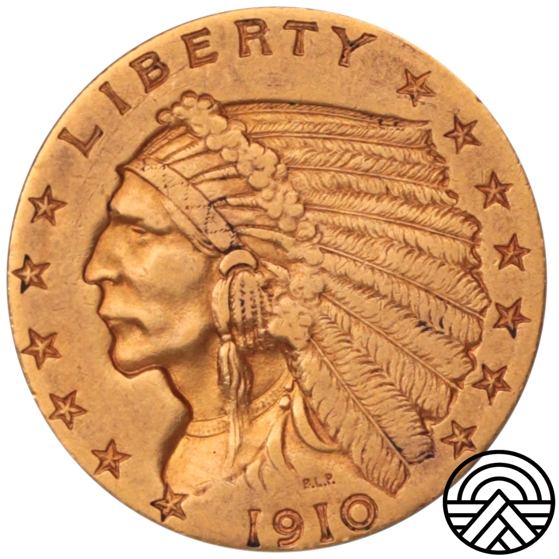 USA, 2.5 Dolara, 1910 r. "Indianin" Filadelfia