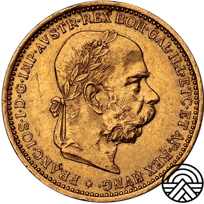 Austria, 20 Koron, 1895 r. P