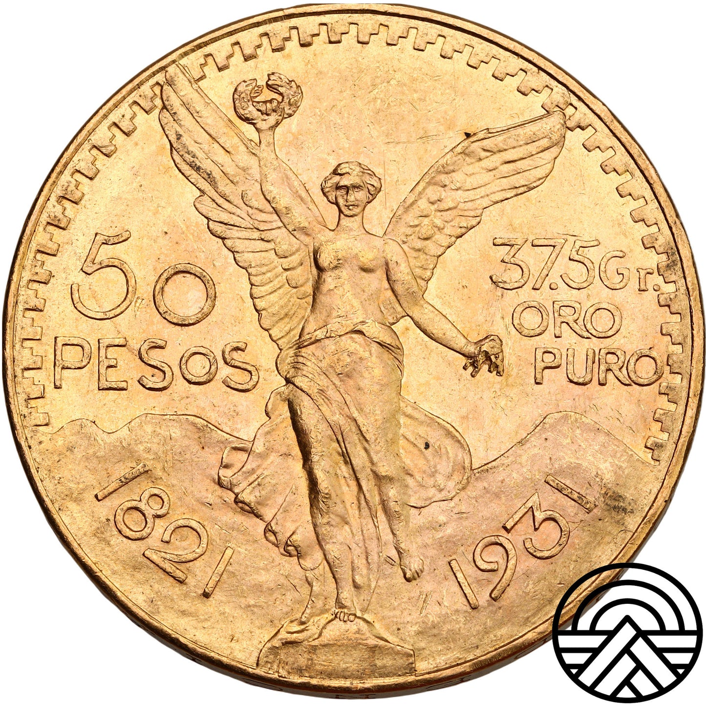 Meksyk, 50 Peso, 1931 r. Najrzadszy rocznik!