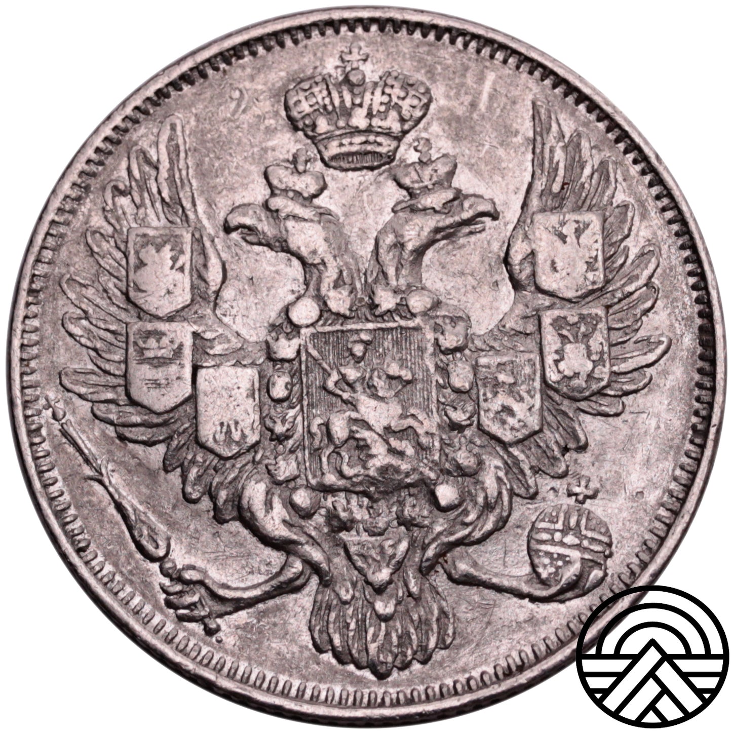 Rosja, Mikołaj I, 3 Ruble, 1844 r. PT
