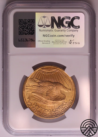 USA, 20 Dolarów 1922 r. NGC MS 64