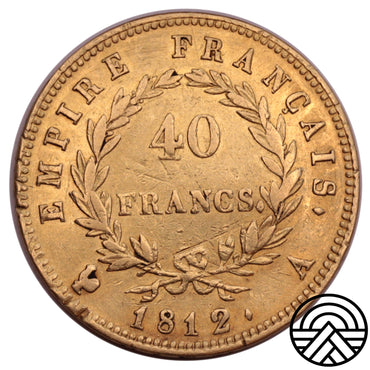 Francja, Napoleon I, 40 Franków 1812 r. Paryż