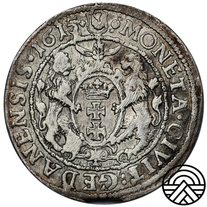 Polska, Zygmunt III Waza, Ort, 1615 r. Gdańsk