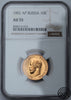 Rosja, Mikołaj II, 10 Rubli, 1901 r. NGC AU 55