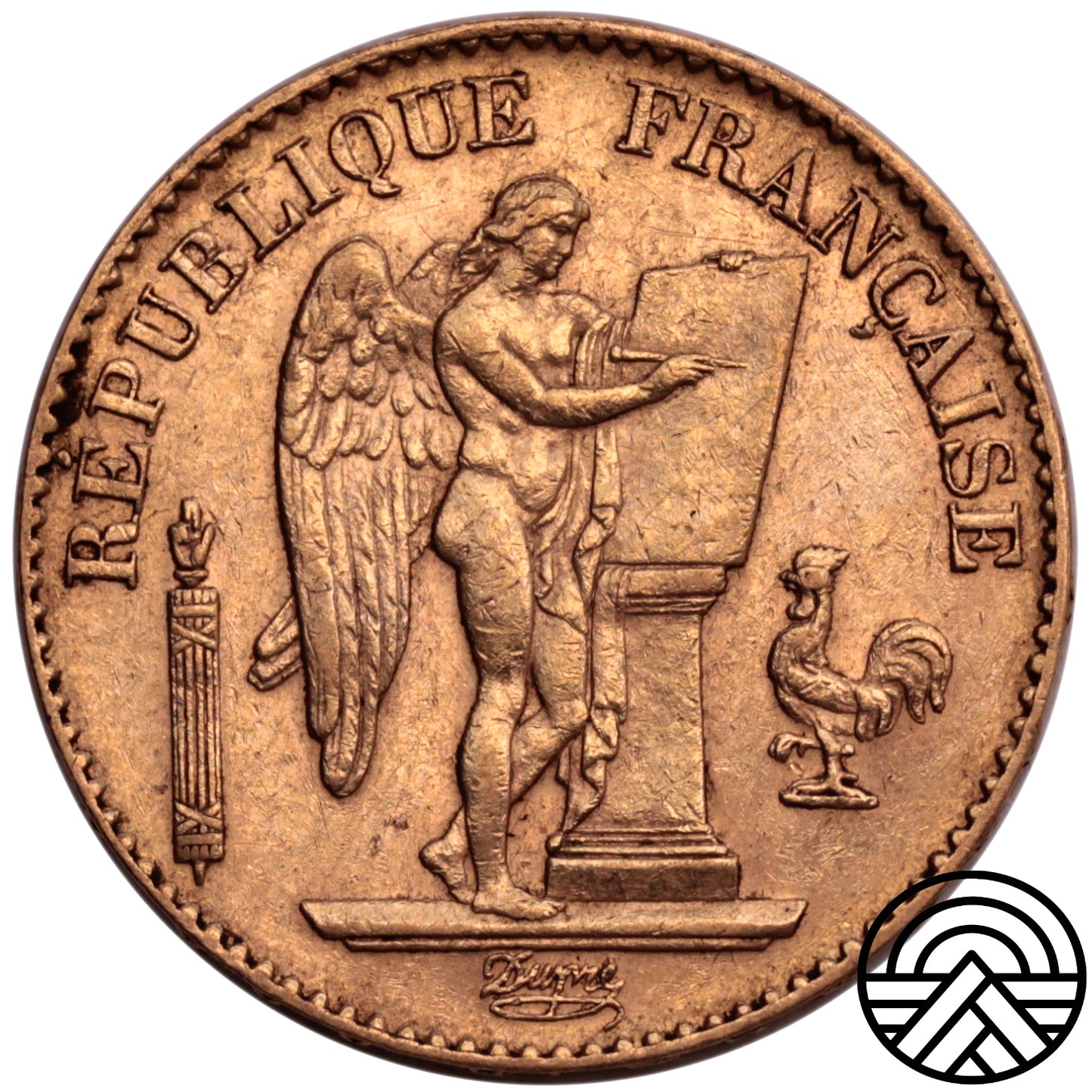 Francja, 20 Franków 1896 r. "Anioł"