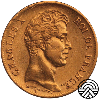 Francja, Karol X, 40 Franków 1830 r. Paryż