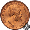 Szwecja, Oskar II, 10 Koron, 1883 r.