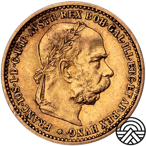 Austria, 10 Koron, 1897 r. P