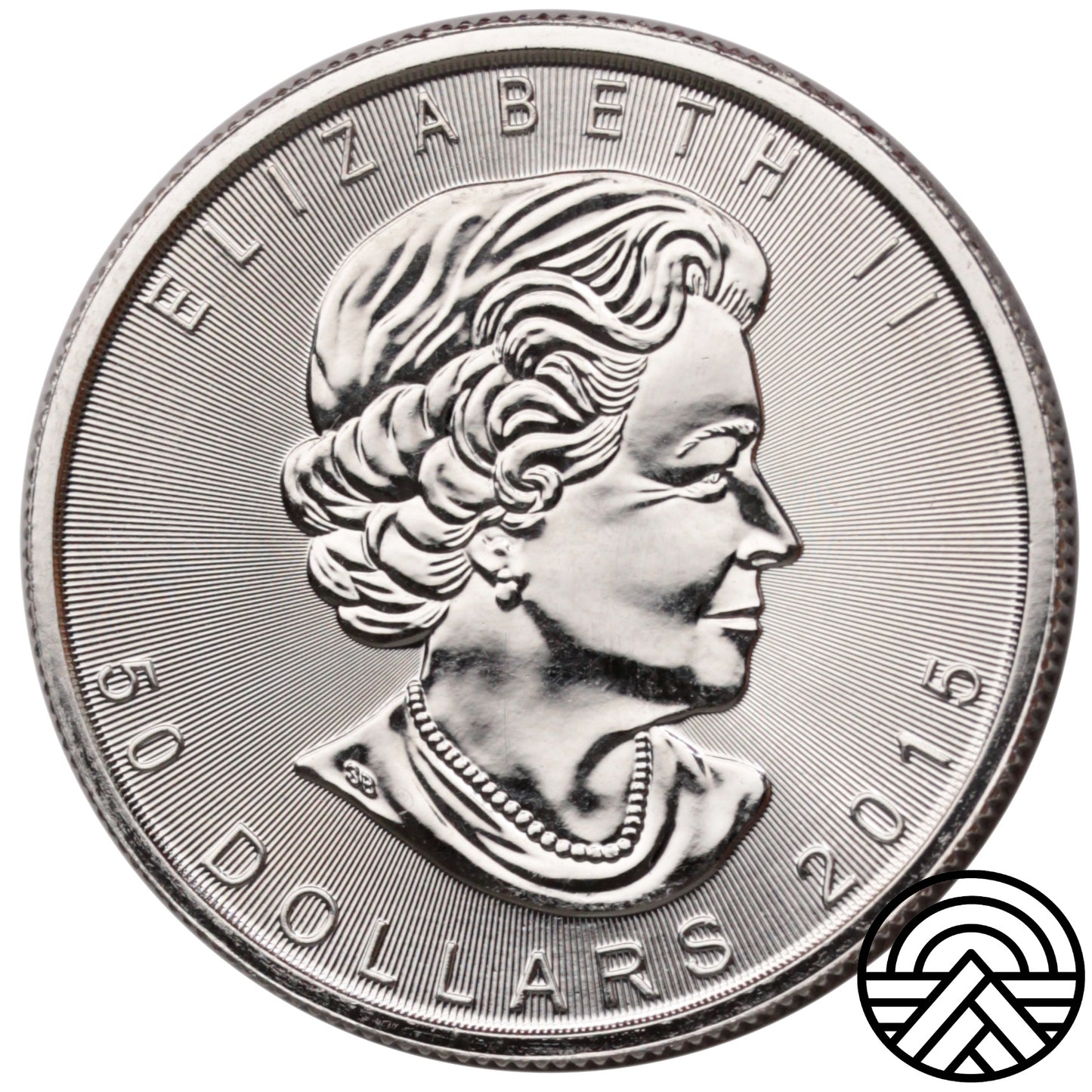 Kanada, 50 Dolarów, 2015 r. 1 Oz PT 999,5