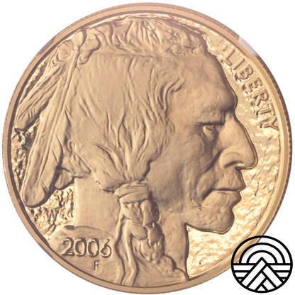 USA, 50 Dolarów "Bizon", 1 Oz 999,9 2006 r., NGC-PR 70