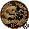 Chiny, 50 Yuani 1994 r. "Panda" 1/2 Oz. Au 999