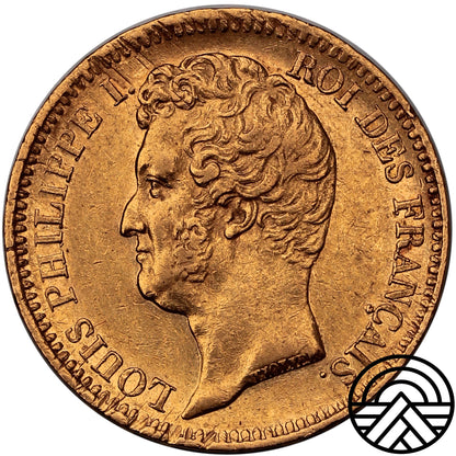 Francja, Louis Filip I, 20 Franków 1831 r. Paryż