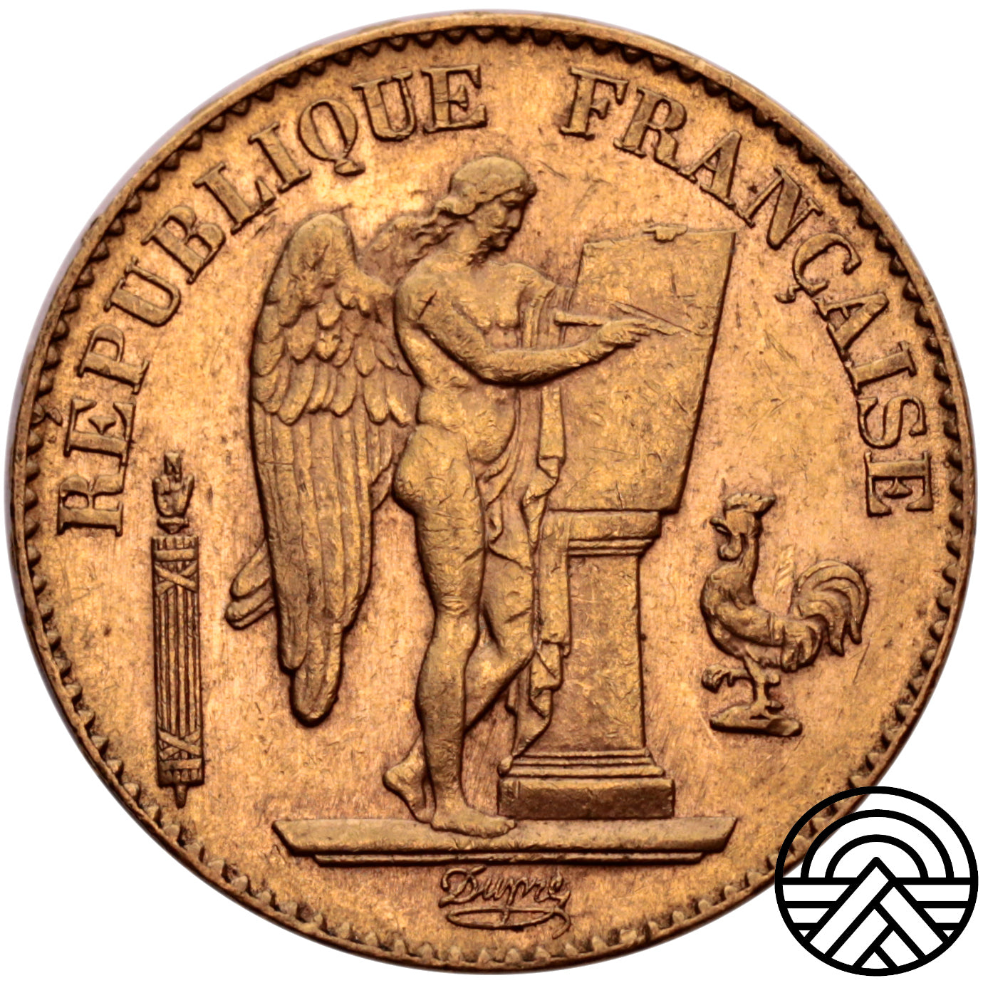 Francja, 20 Franków 1897 r. "Anioł"