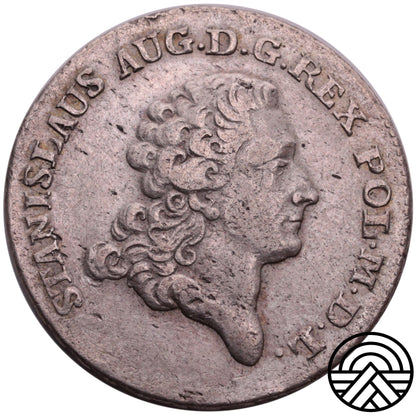 Polska, 2 Złote, Stanisław August 1778 r. R2!