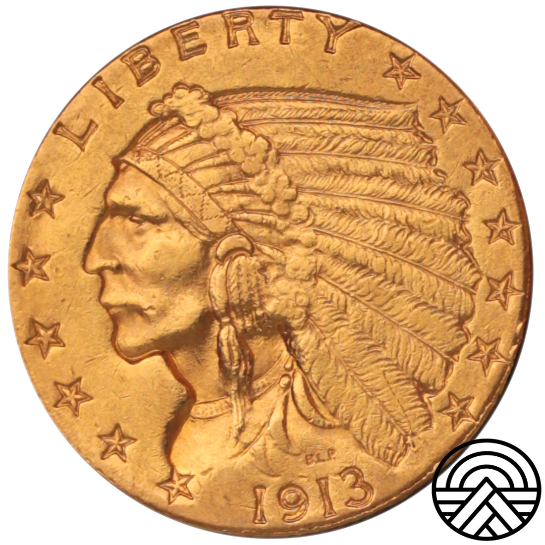 USA, 2.5 Dolara, 1913 r. "Indianin" Filadelfia