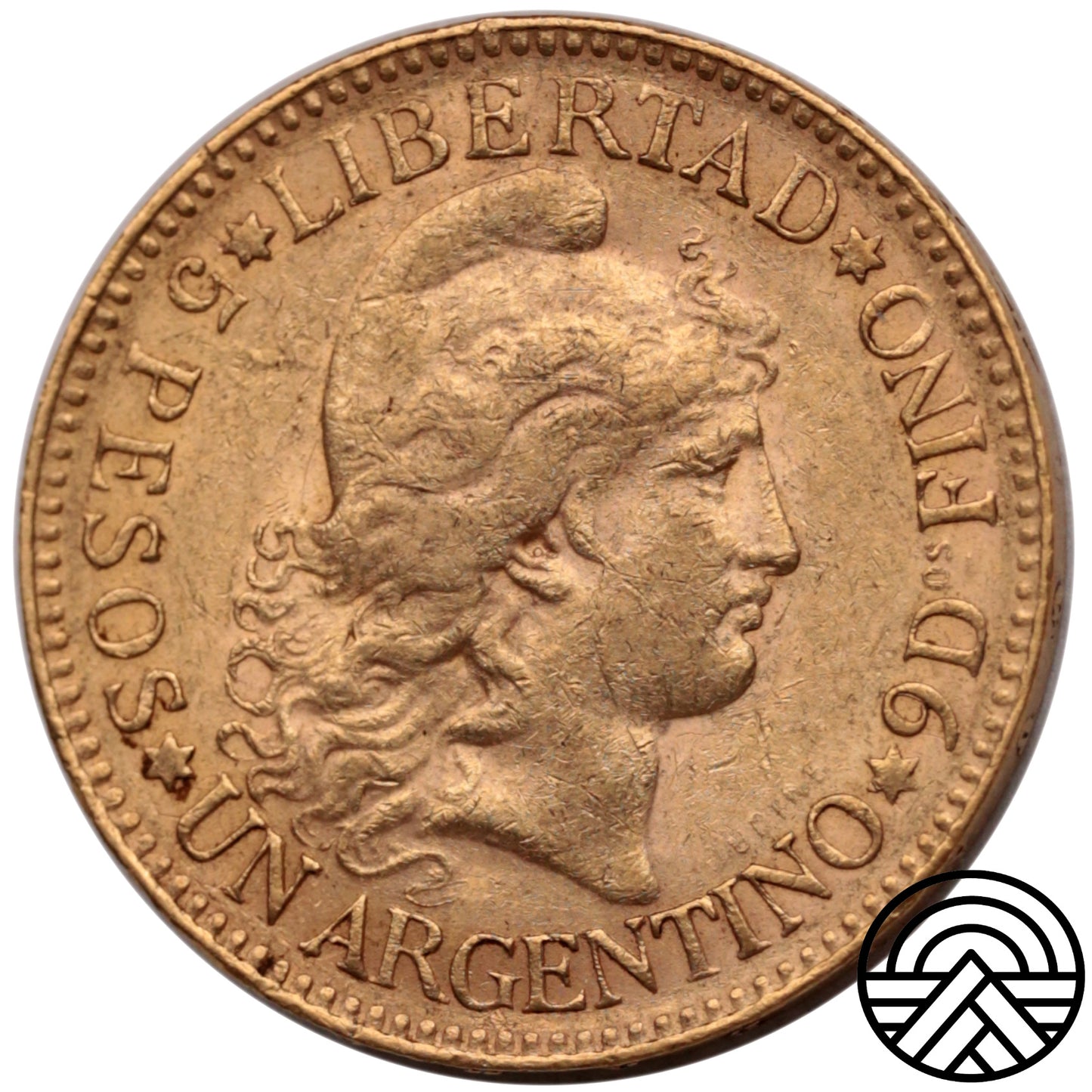 Argentina, 5 Pesos, 1888 r.