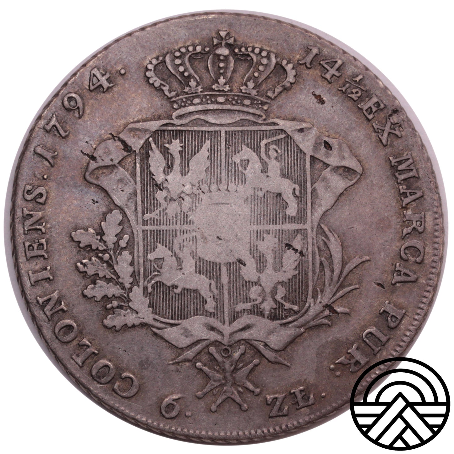 Polska, Stanisław August Poniatowski, 6 Złotych, 1794 r.