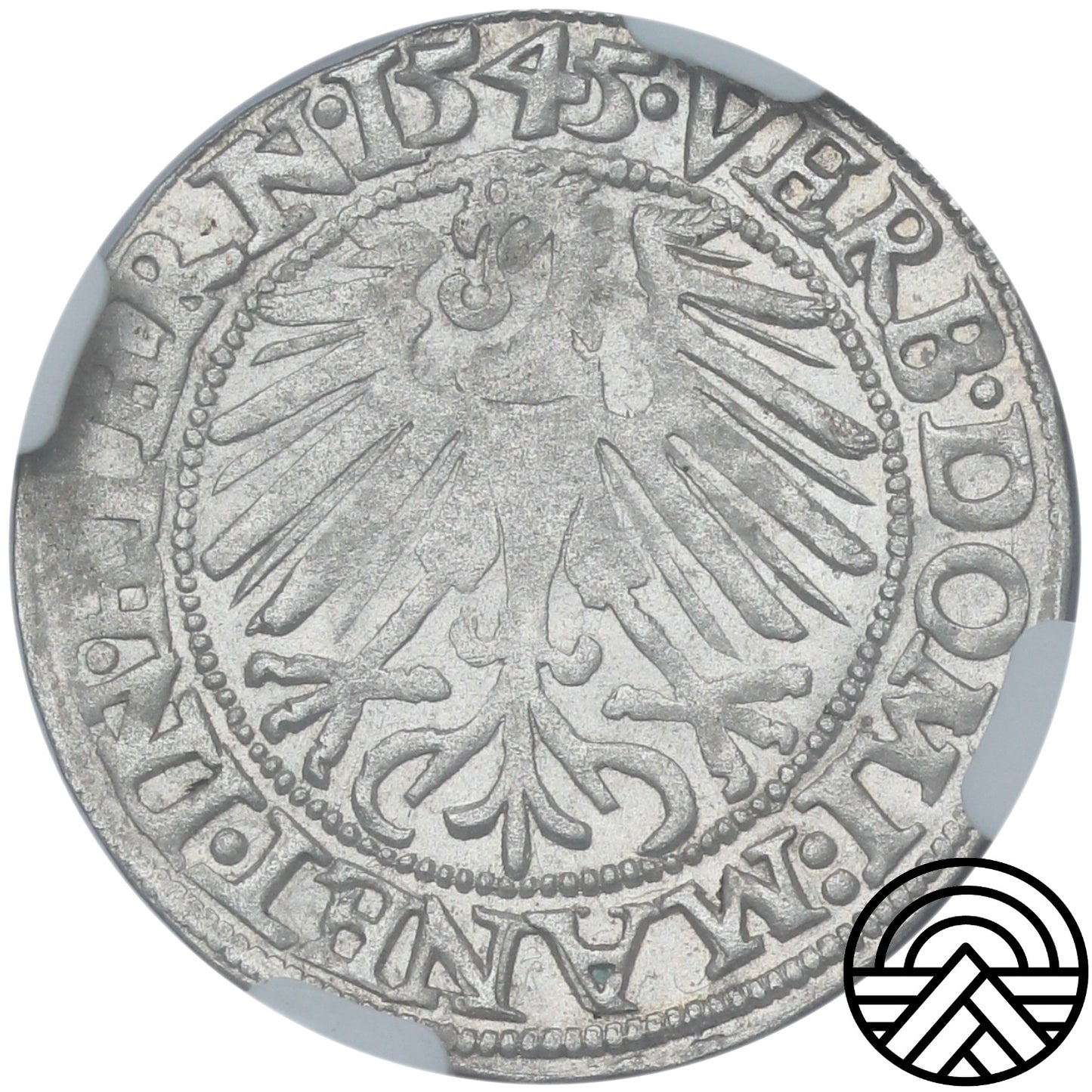Niemcy, Śląsk, Fryderyk II, Grosz, 1545 r. NGC MS62 TOP POP!