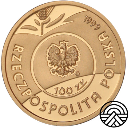Polska, 100 Złotych, 1999 r. Jan Paweł II