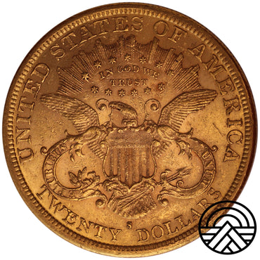 USA, 20 Dolarów 1877 r.